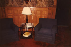 Interior view of the Laurentian Club in Ottawa.