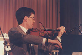 Violinist Calvin Dyck