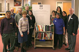 Presentation of the Jonathan S. Raymond Inaugural Library Collection to the Alloway Library