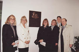 Neufeld family members on the day of the dedication ceremony for the Neufeld Science Centre