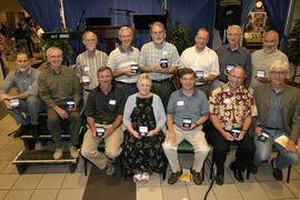 Service medal recipients