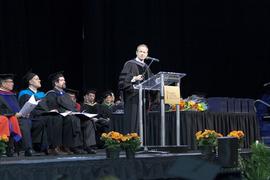 Stockwell Day speaking at Graduation 2012