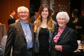 The Reimers at the inauguration dinner