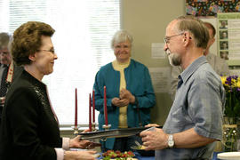 English professors Lynn Szabo and John Anonby