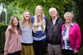 Members of the VandenBrink family