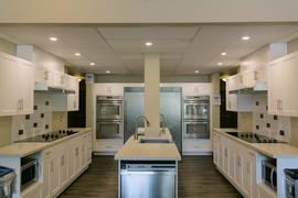 Robson Hall dormitory kitchen