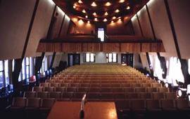 Sanctuary of the Calvin B. Hanson Chapel.