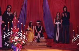 Homecoming Queen and King and the Royal Court.