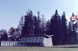 A view of the Calvin B. Hanson Chapel.