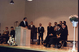 Gymnasium dedication.