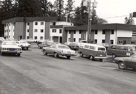 Parking lot behind Douglas