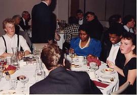 Students and other guests at the Wings Banquet