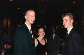 Students at an Athletics Banquet