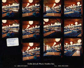 Contact sheet of Douglas cafeteria