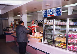 Newly renovated snack bar in Douglas Hall
