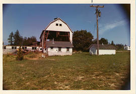 A barn and former gym