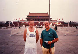 Faculty at Tienanmen Square