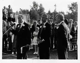 Groundbreaking ceremony for Northwest Baptist Theological College and Seminary