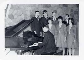 The O.C.E. Team singing in the chapel