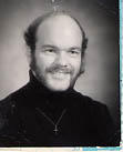 Yearbook photo of a professor