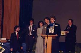 Students at the Founders' Week Celebration