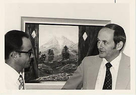 Arvid Olson and Harvey Ouellette