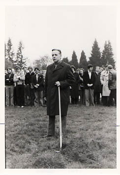 Groundbreaking ceremony for the RNT building