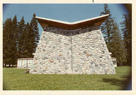 The Calvin B. Hanson Chapel from the back