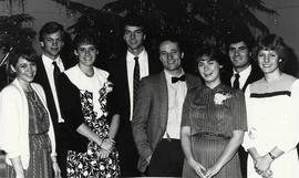 Christmas Banquet Committee posing together