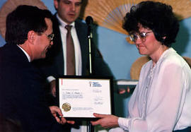 A Staff and Faculty Awards ceremony