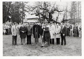 Groundbreaking ceremony for the RNT building