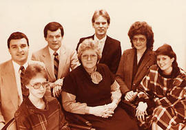 Group shot of the admissions staff