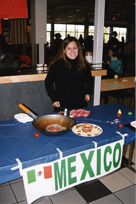 Student at TWU International Student Day