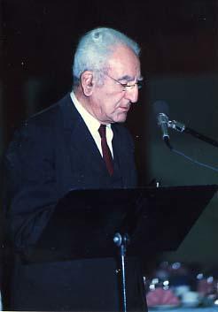 Dr.Charles Malik, President of the United Nations General Assembly from 1958 to 1959, during Univ...