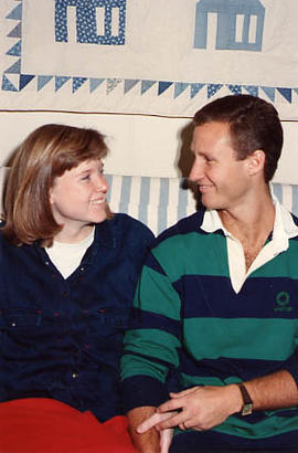 Mike Sprenger with his wife