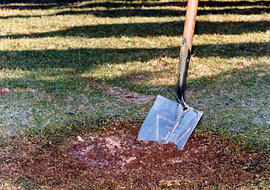 Groundbreaking ceremony for the addition to Fraser Hall