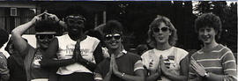 Dorm member posing in sunglasses during The Challenge