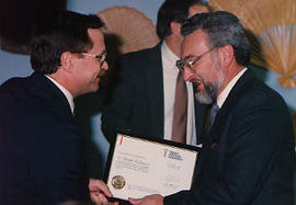 A Staff and Faculty Awards ceremony