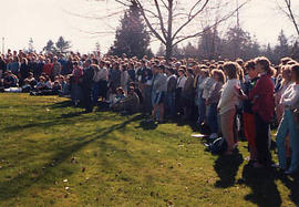 Ground-breaking ceremony for the new library