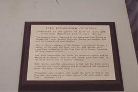 Fosmark Centre Plaque